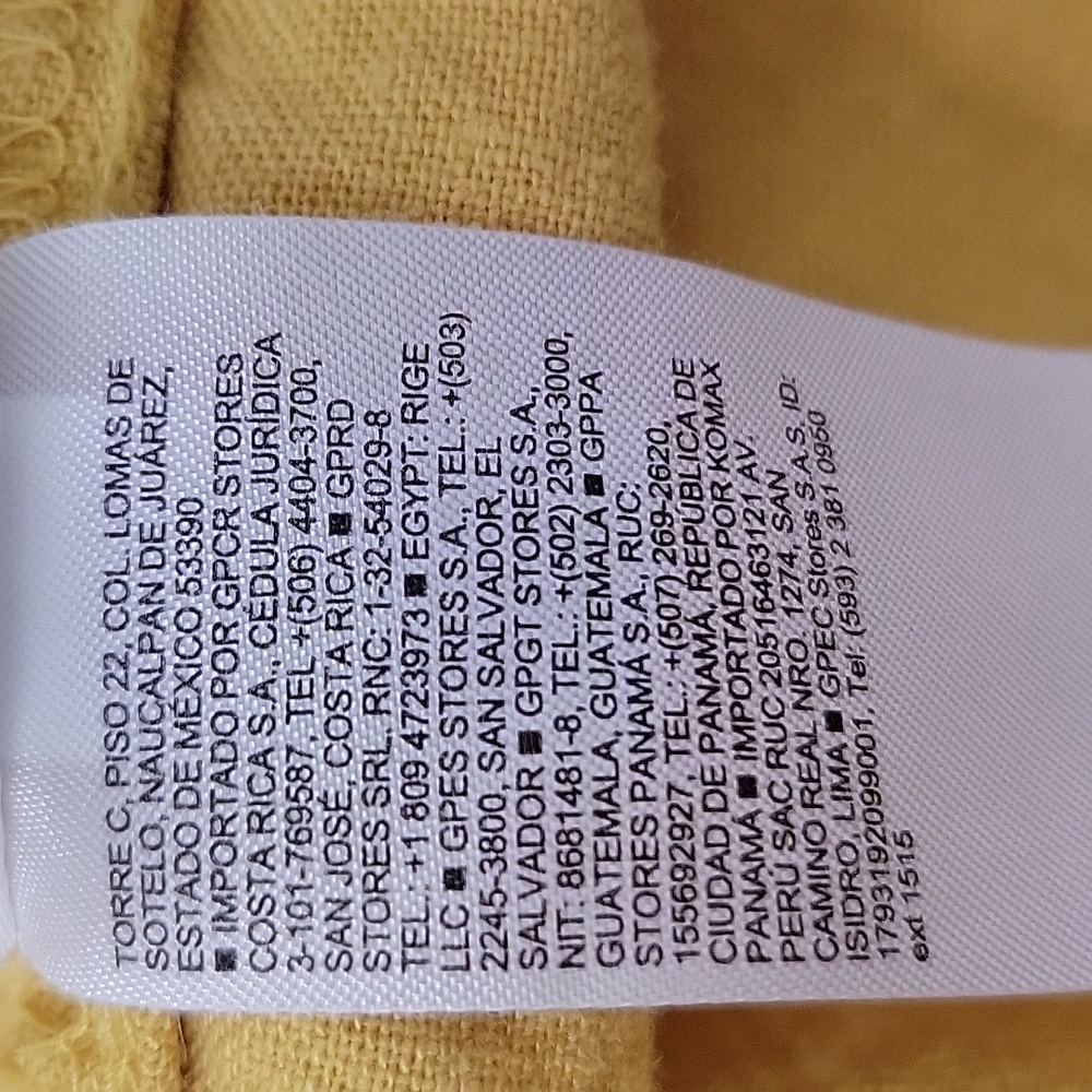 OLD NAVY WOMEN'S LINEN BLEND YELLOW SPAGHETTI STRAP DRESS SIZE XXL - Picture 6 of 7